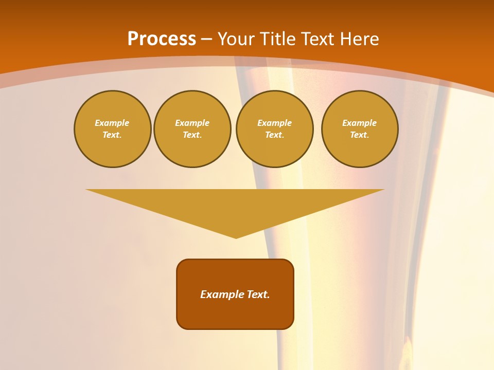 Backlight Object Bubbles PowerPoint Template