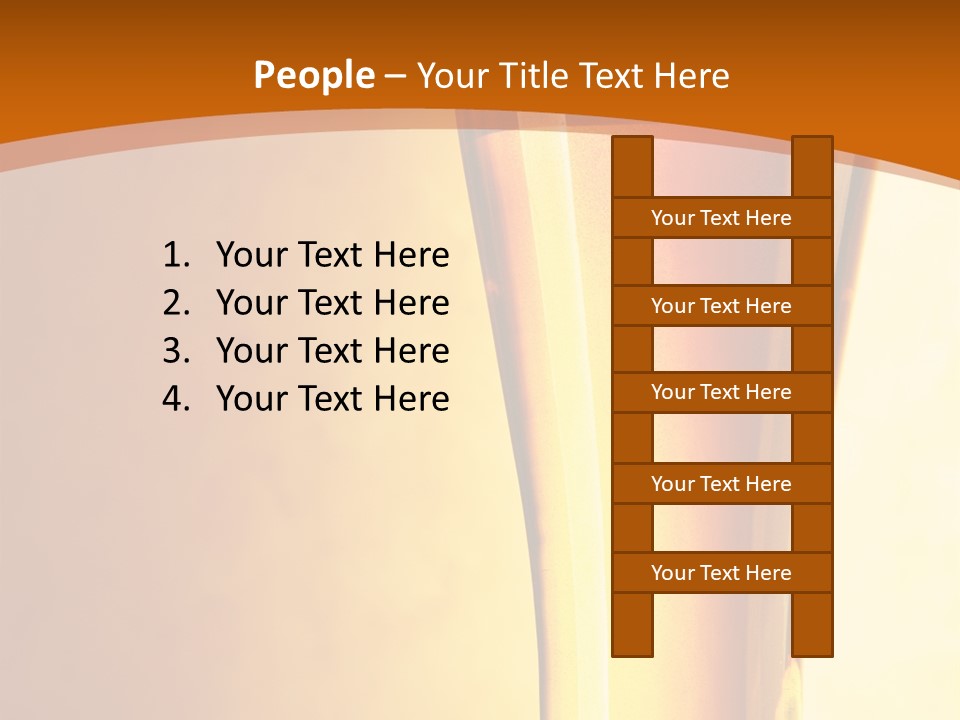 Backlight Object Bubbles PowerPoint Template