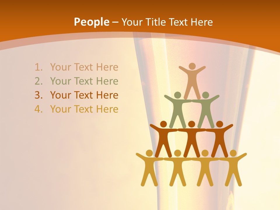 Backlight Object Bubbles PowerPoint Template