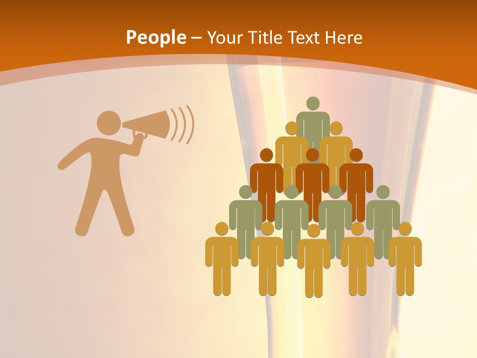 Backlight Object Bubbles PowerPoint Template