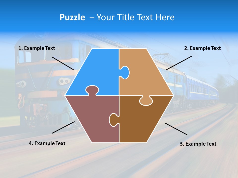 Speed Fast Commuting PowerPoint Template