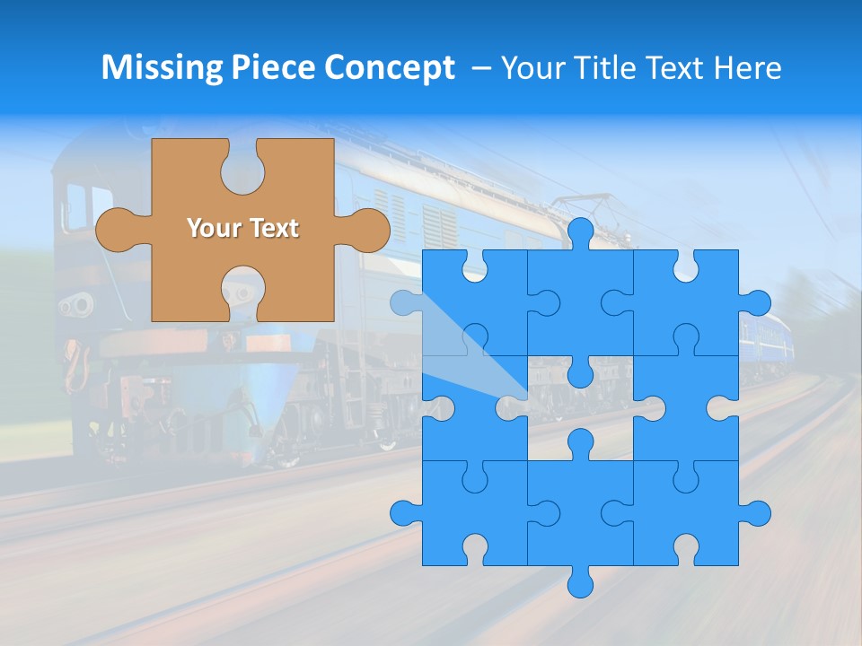 Speed Fast Commuting PowerPoint Template