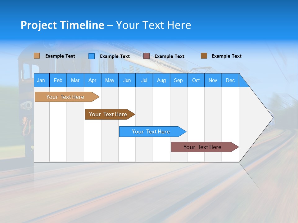 Speed Fast Commuting PowerPoint Template