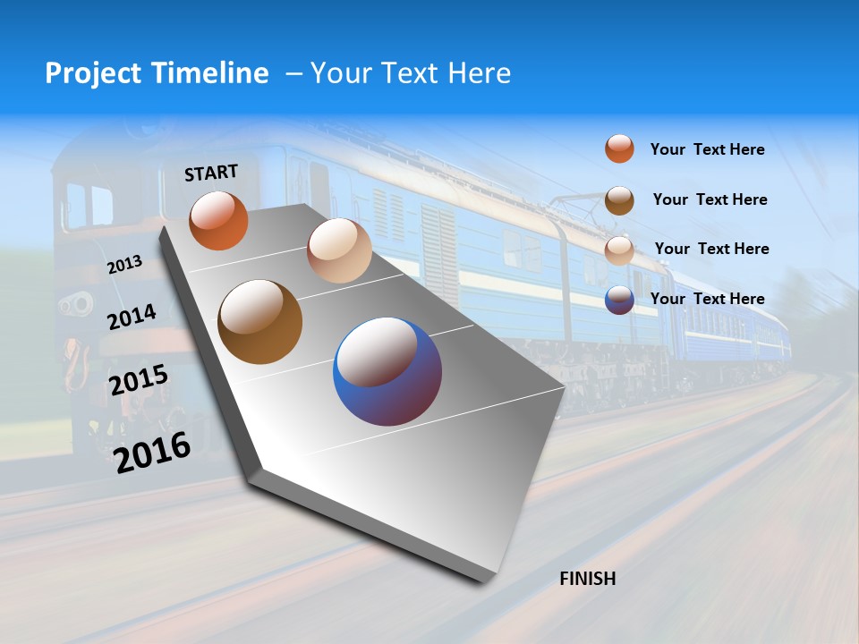 Speed Fast Commuting PowerPoint Template