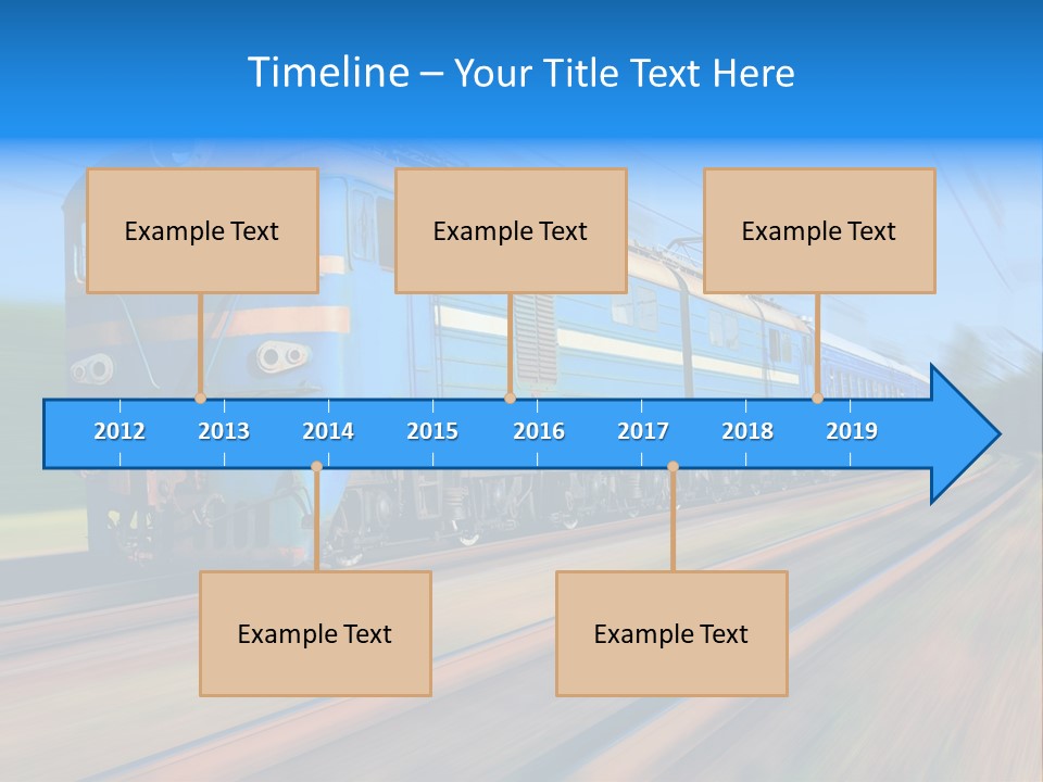 Speed Fast Commuting PowerPoint Template