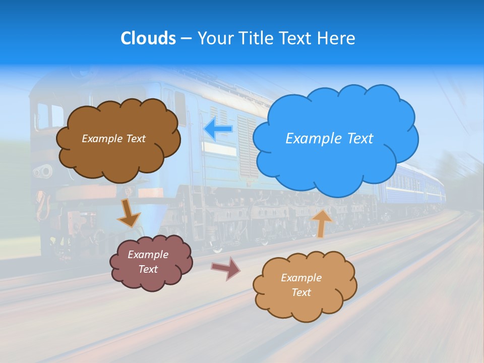 Speed Fast Commuting PowerPoint Template