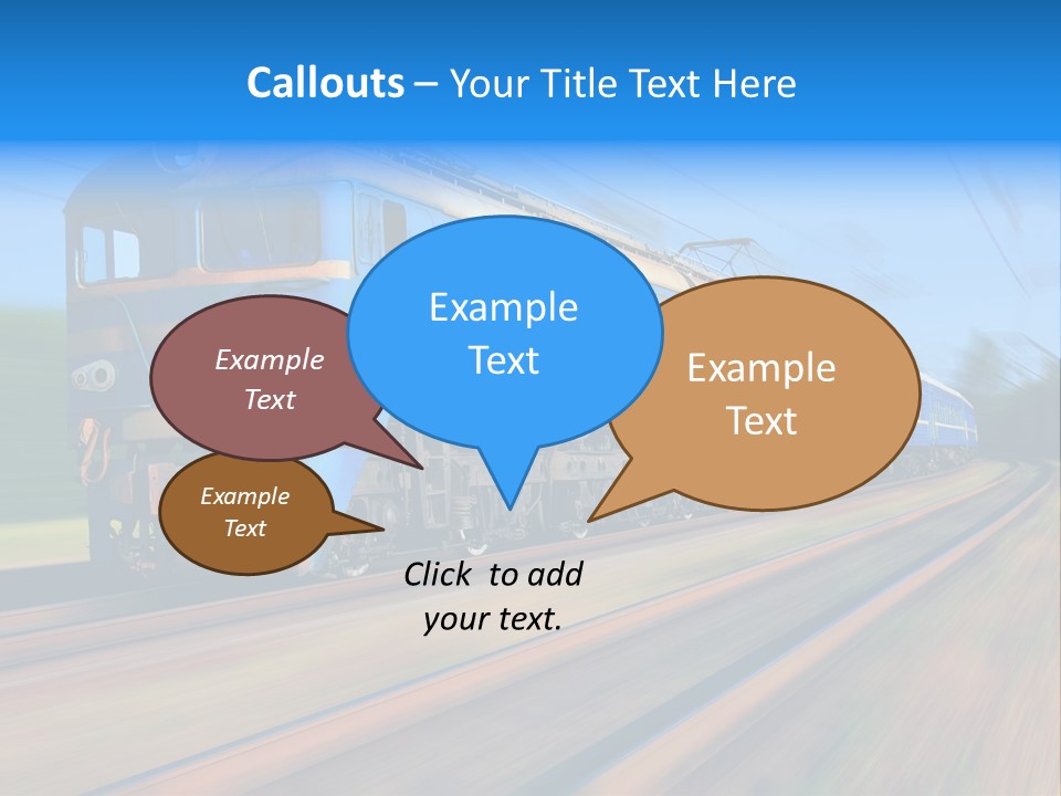 Speed Fast Commuting PowerPoint Template