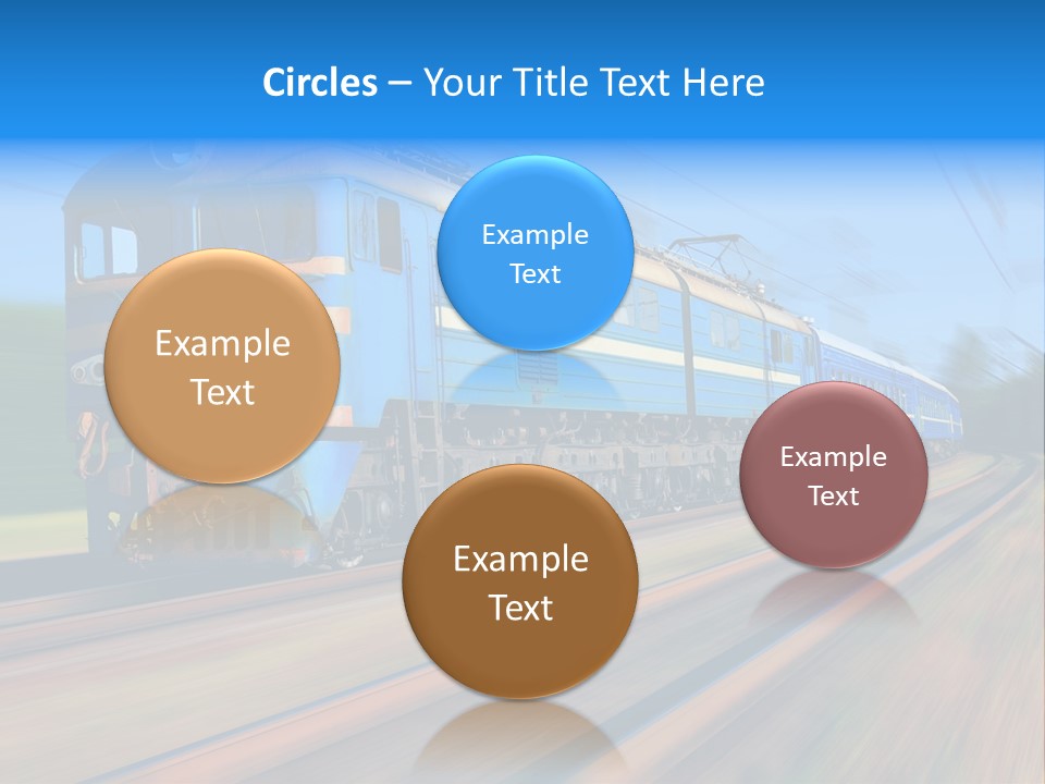 Speed Fast Commuting PowerPoint Template
