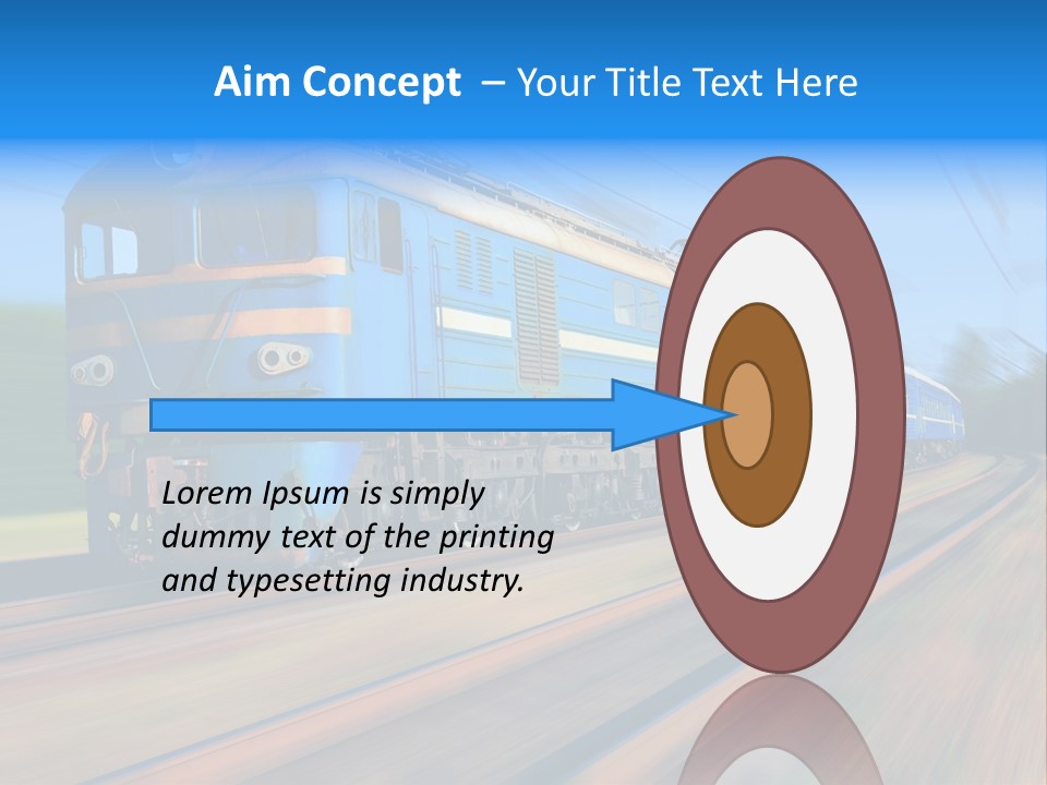 Speed Fast Commuting PowerPoint Template