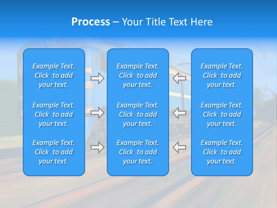 Speed Fast Commuting PowerPoint Template