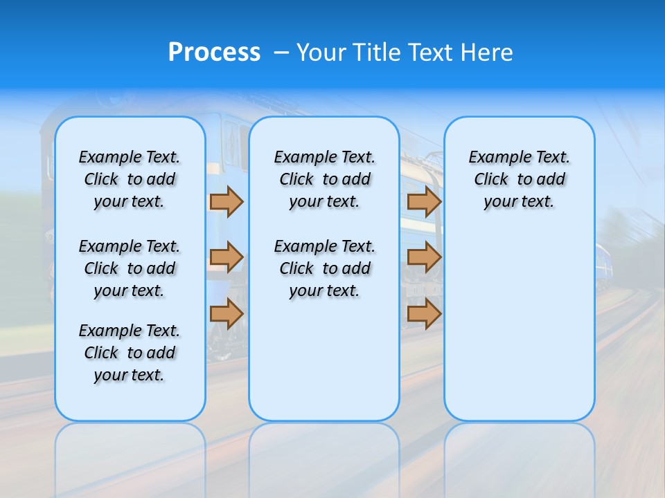 Speed Fast Commuting PowerPoint Template