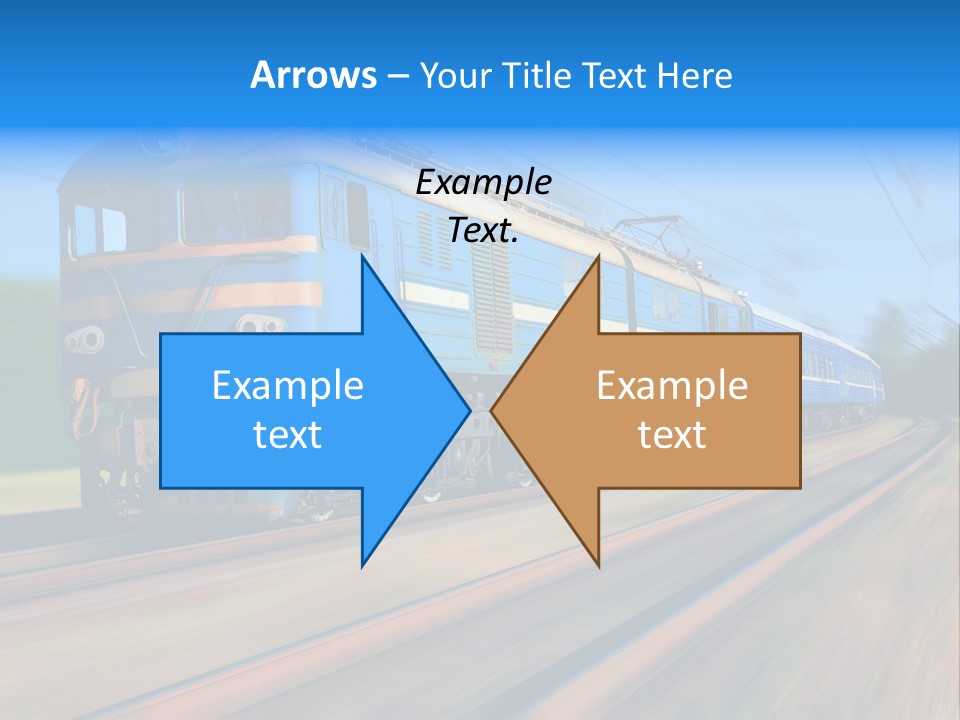 Speed Fast Commuting PowerPoint Template