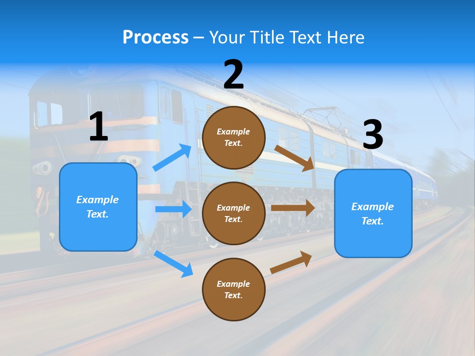 Speed Fast Commuting PowerPoint Template