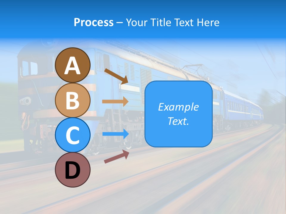 Speed Fast Commuting PowerPoint Template