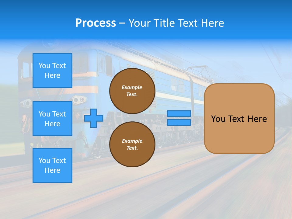 Speed Fast Commuting PowerPoint Template