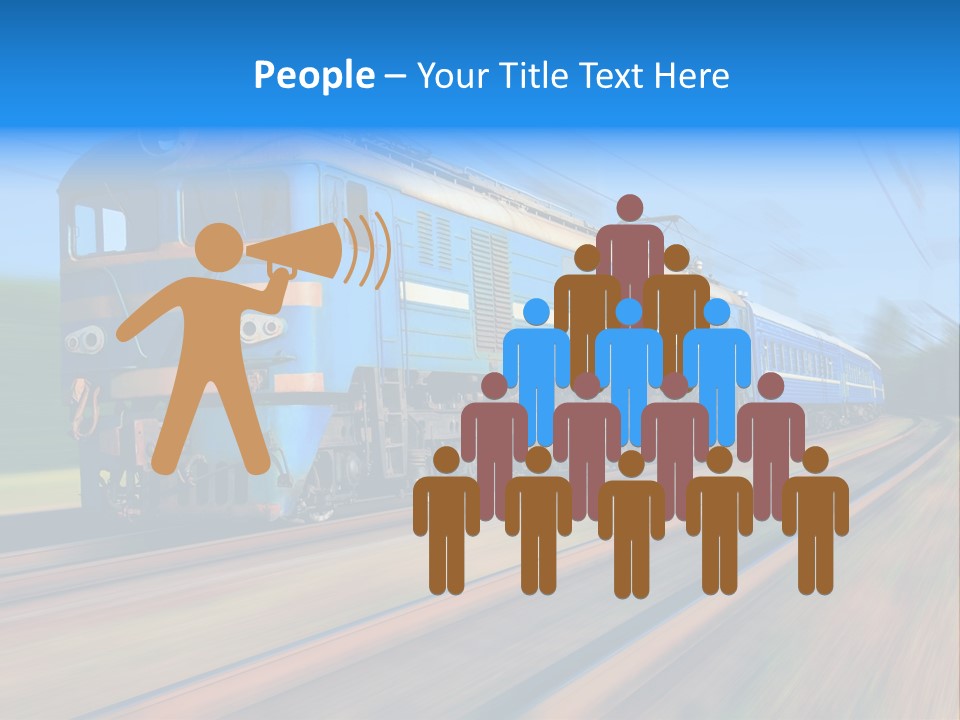 Speed Fast Commuting PowerPoint Template