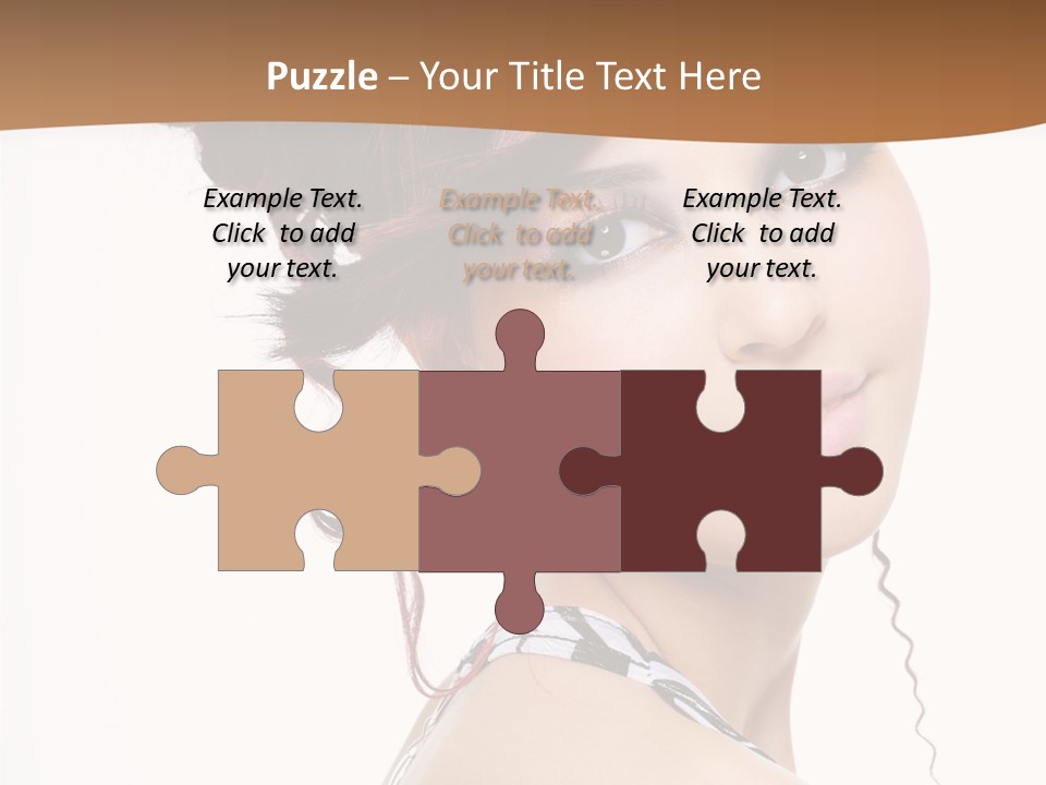 Charm Elegance Ringlets PowerPoint Template