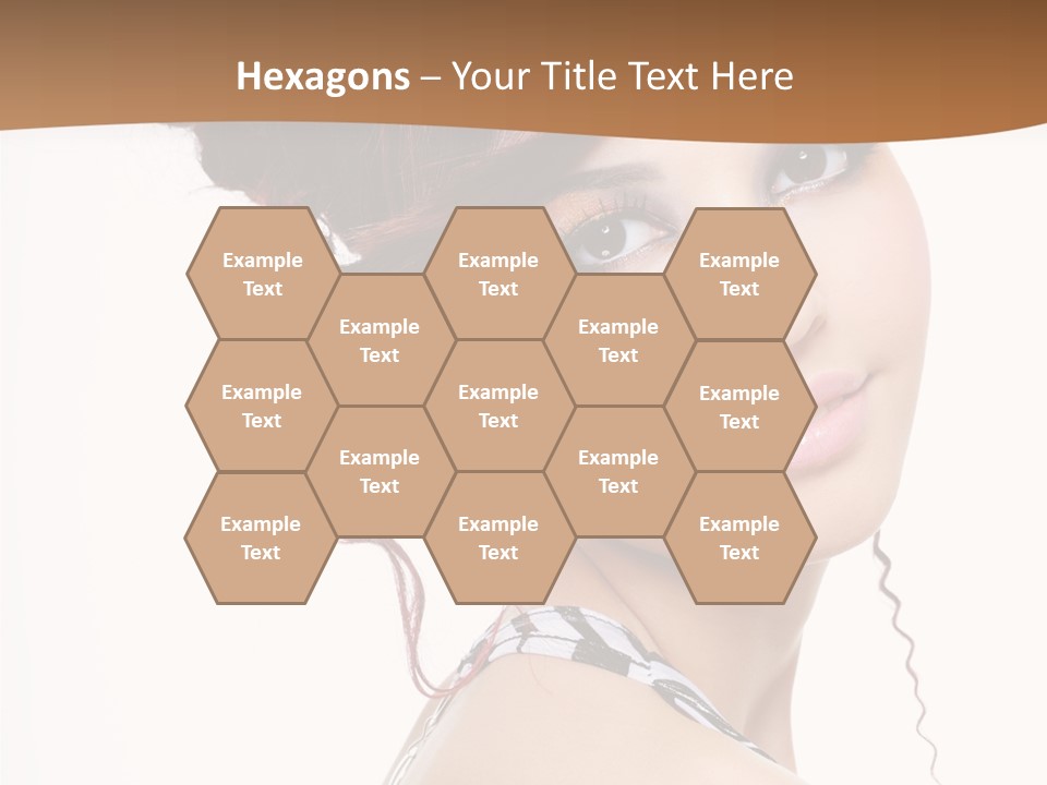 Charm Elegance Ringlets PowerPoint Template