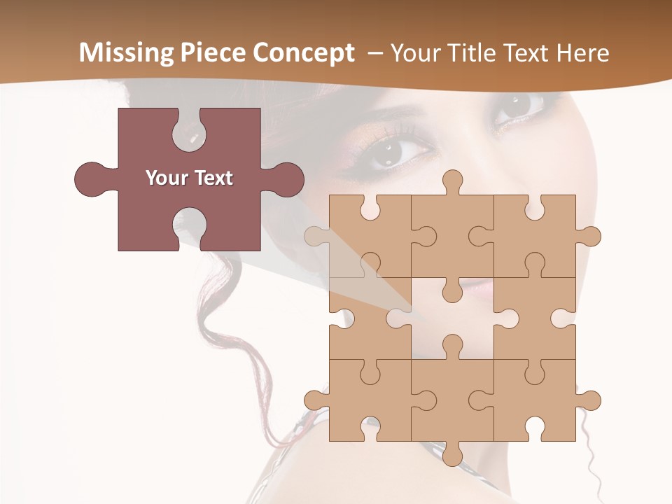 Charm Elegance Ringlets PowerPoint Template