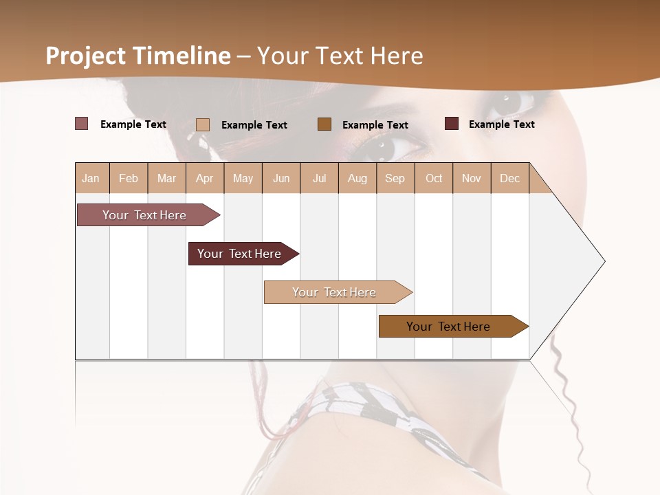 Charm Elegance Ringlets PowerPoint Template