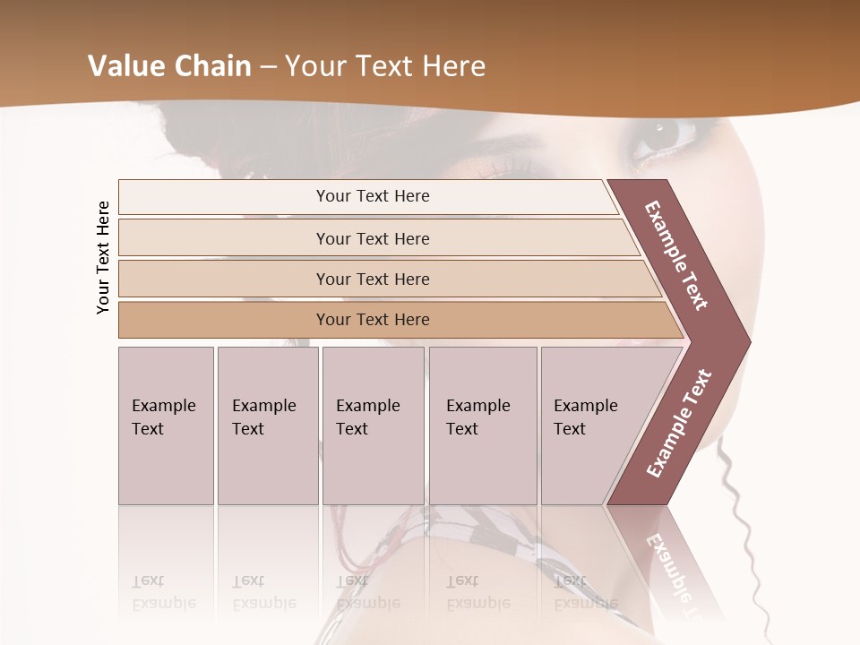 Charm Elegance Ringlets PowerPoint Template