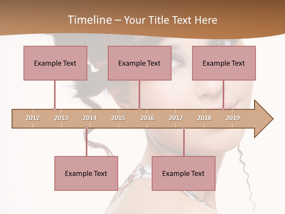 Charm Elegance Ringlets PowerPoint Template