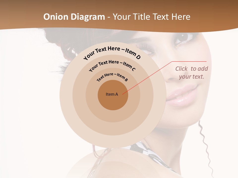 Charm Elegance Ringlets PowerPoint Template