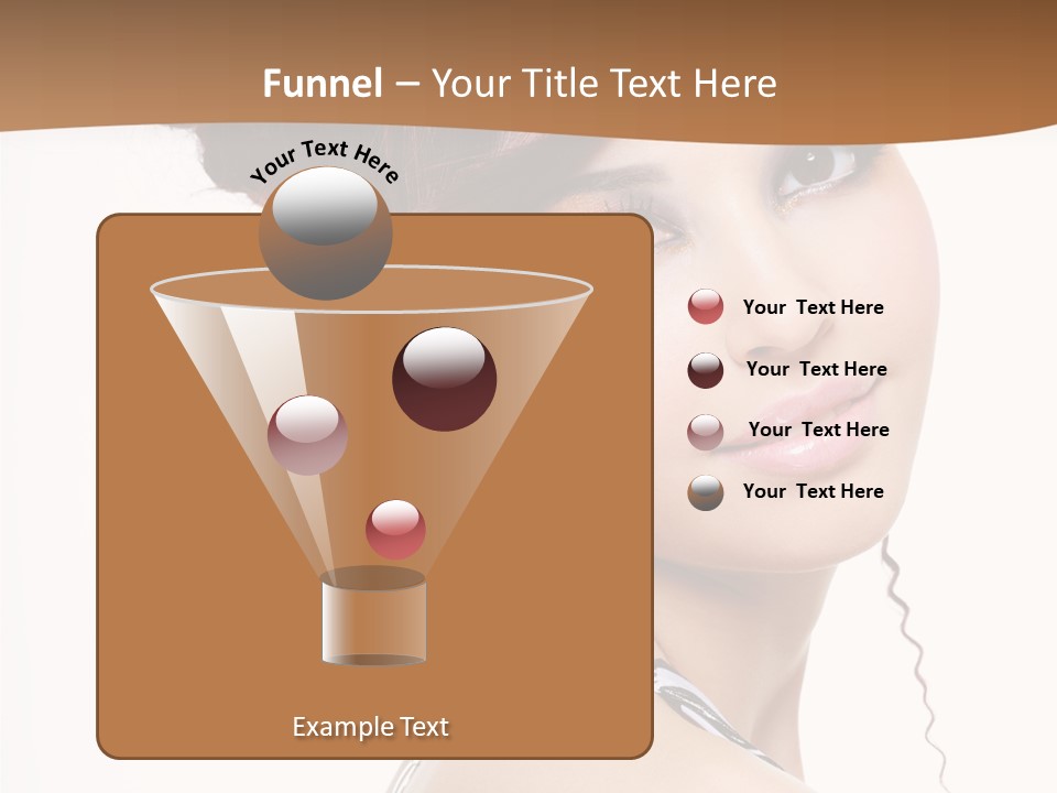 Charm Elegance Ringlets PowerPoint Template