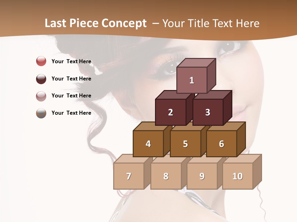 Charm Elegance Ringlets PowerPoint Template