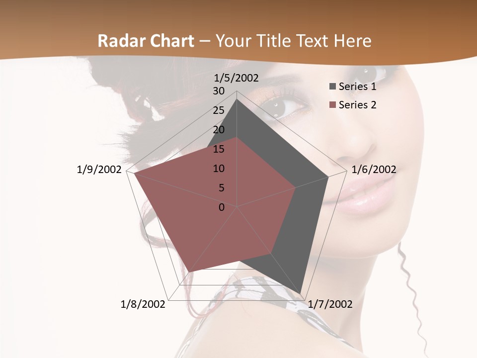 Charm Elegance Ringlets PowerPoint Template