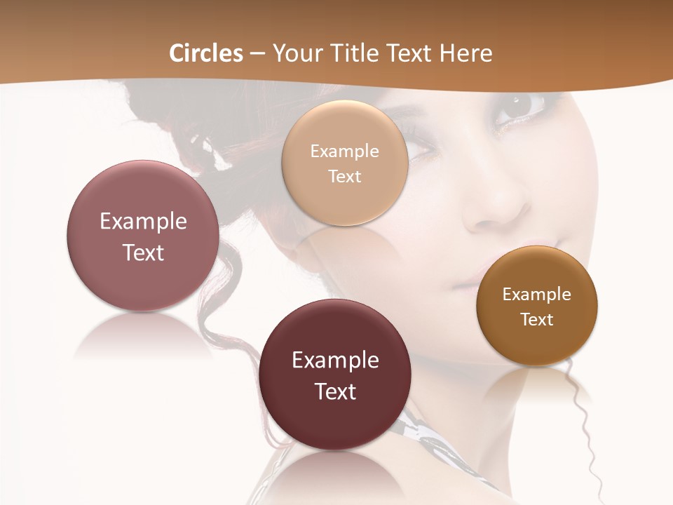 Charm Elegance Ringlets PowerPoint Template