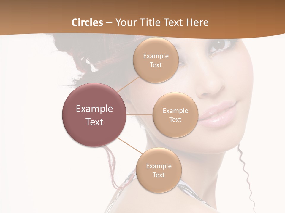 Charm Elegance Ringlets PowerPoint Template