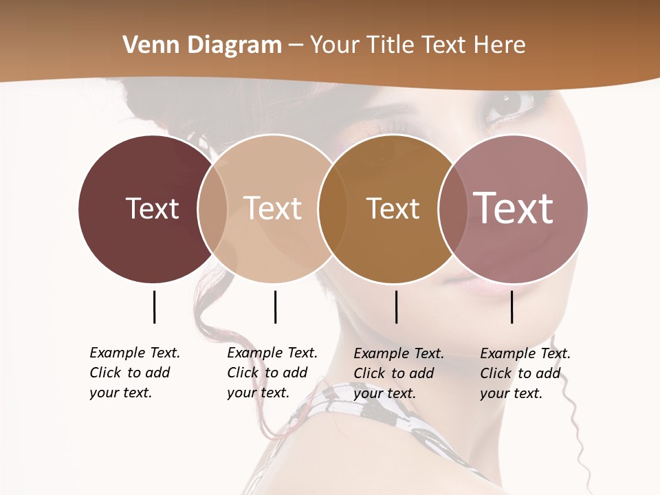 Charm Elegance Ringlets PowerPoint Template