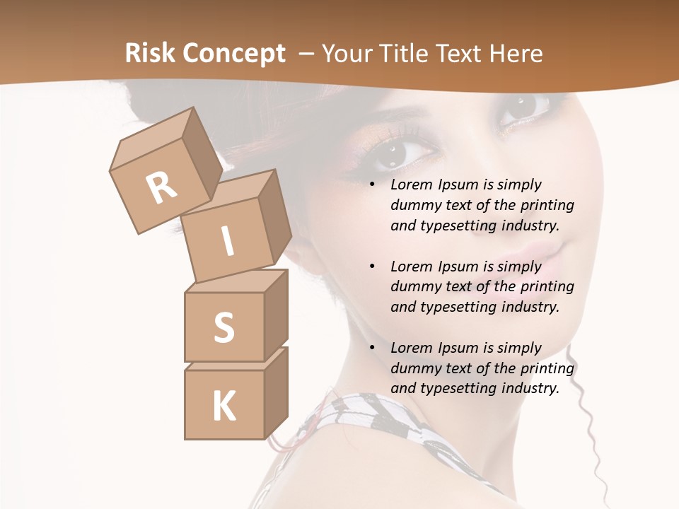 Charm Elegance Ringlets PowerPoint Template