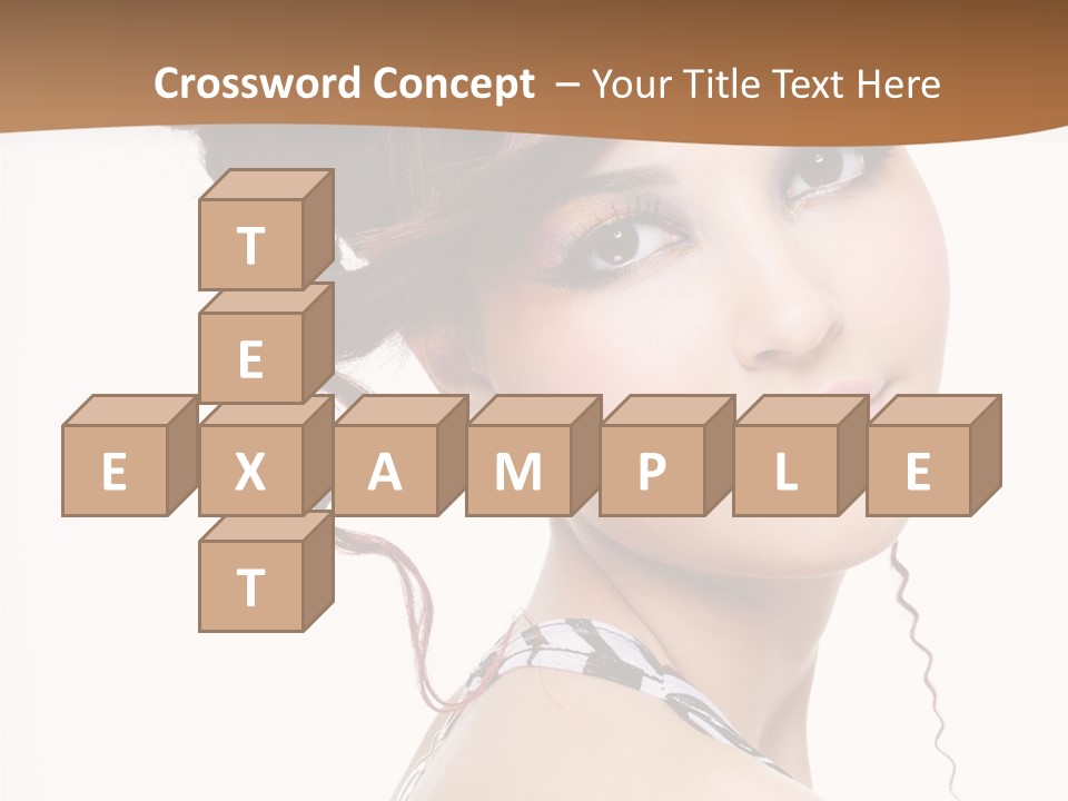 Charm Elegance Ringlets PowerPoint Template