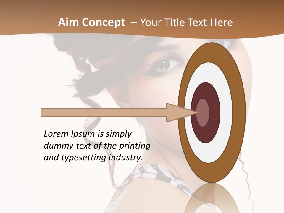 Charm Elegance Ringlets PowerPoint Template