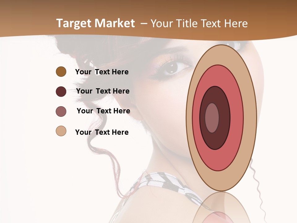 Charm Elegance Ringlets PowerPoint Template