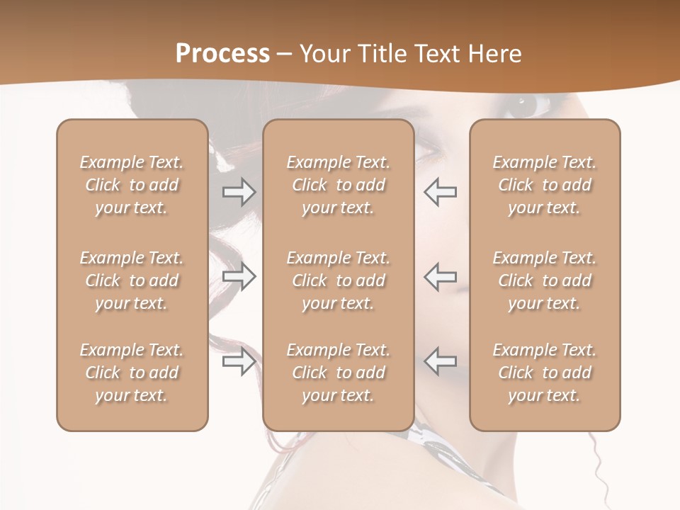 Charm Elegance Ringlets PowerPoint Template