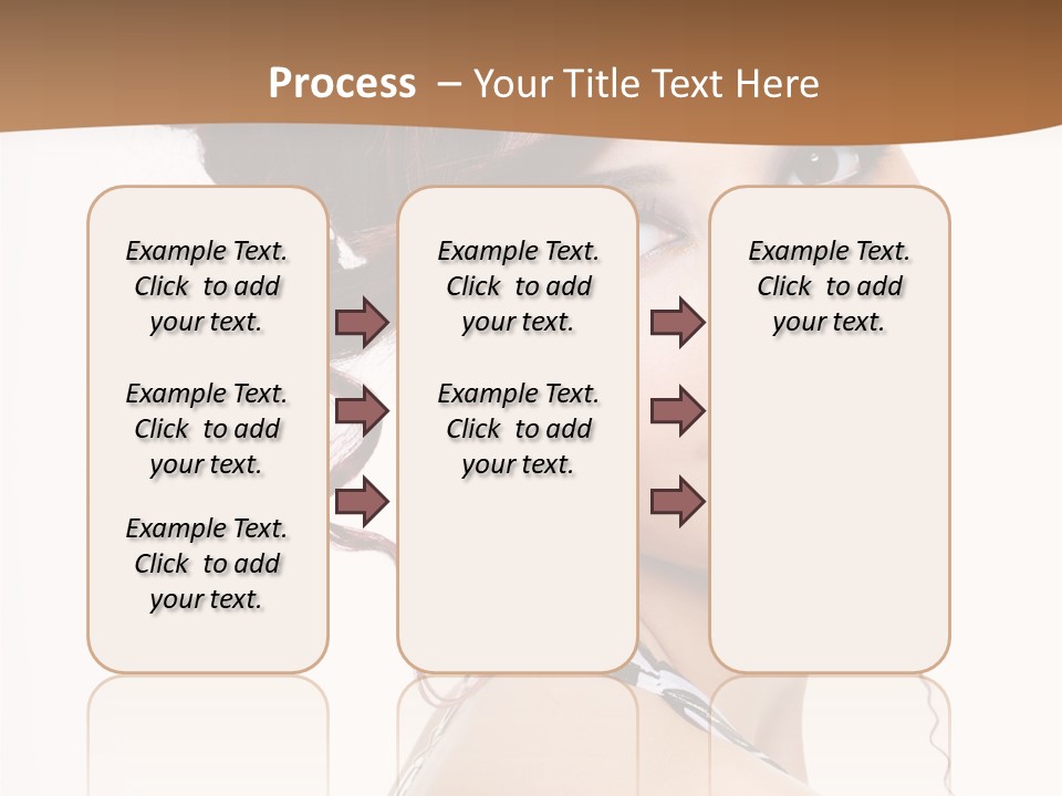 Charm Elegance Ringlets PowerPoint Template