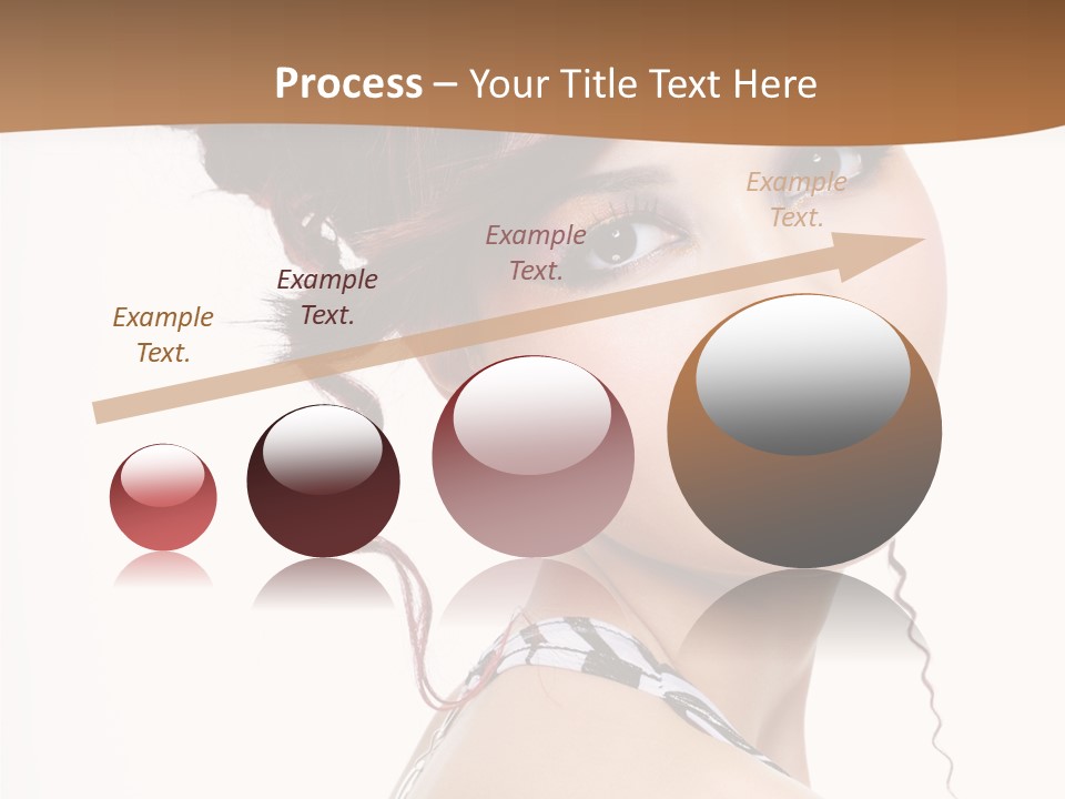 Charm Elegance Ringlets PowerPoint Template