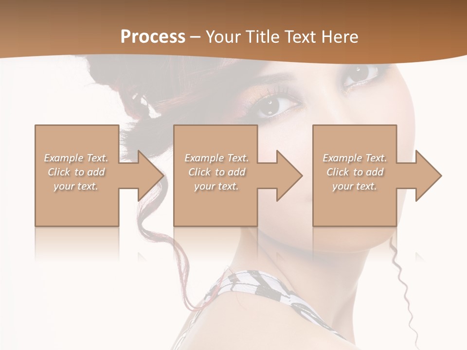 Charm Elegance Ringlets PowerPoint Template