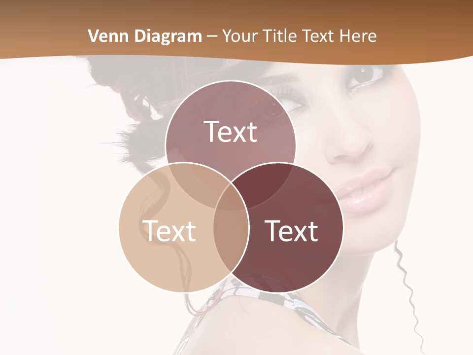Charm Elegance Ringlets PowerPoint Template
