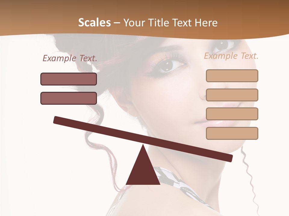 Charm Elegance Ringlets PowerPoint Template