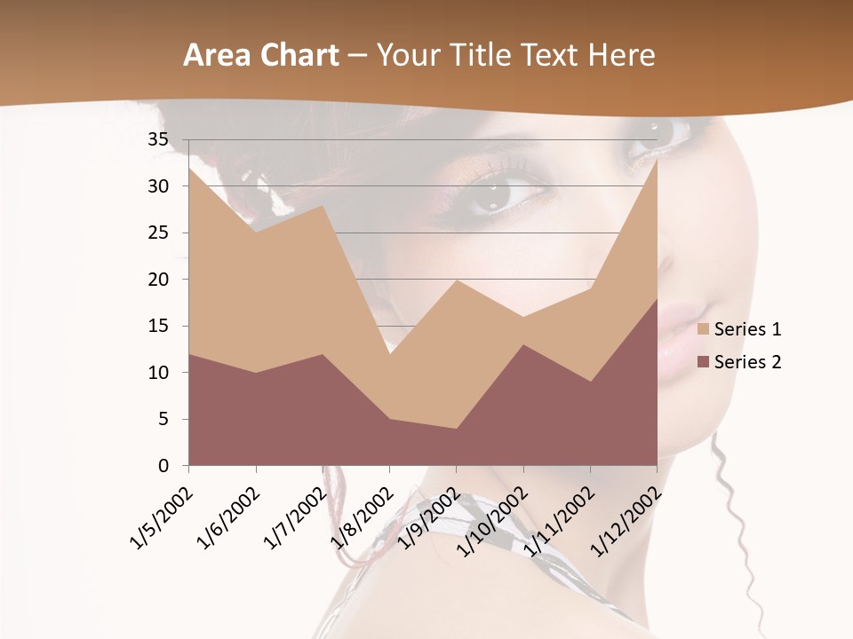 Charm Elegance Ringlets PowerPoint Template