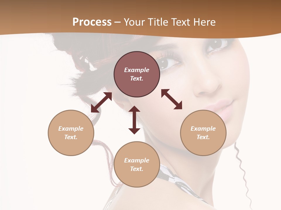 Charm Elegance Ringlets PowerPoint Template