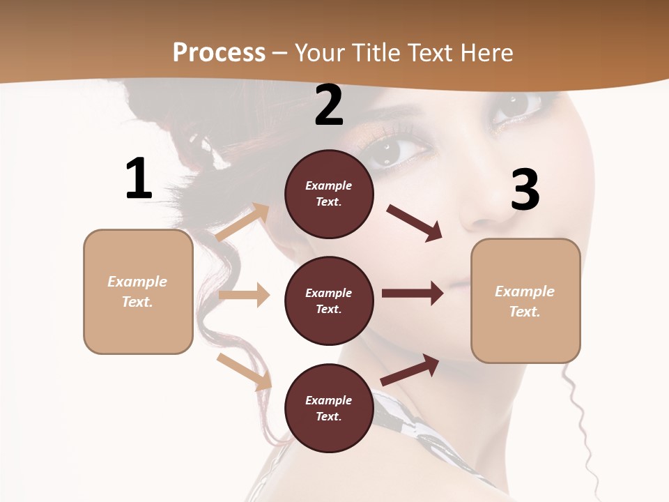 Charm Elegance Ringlets PowerPoint Template
