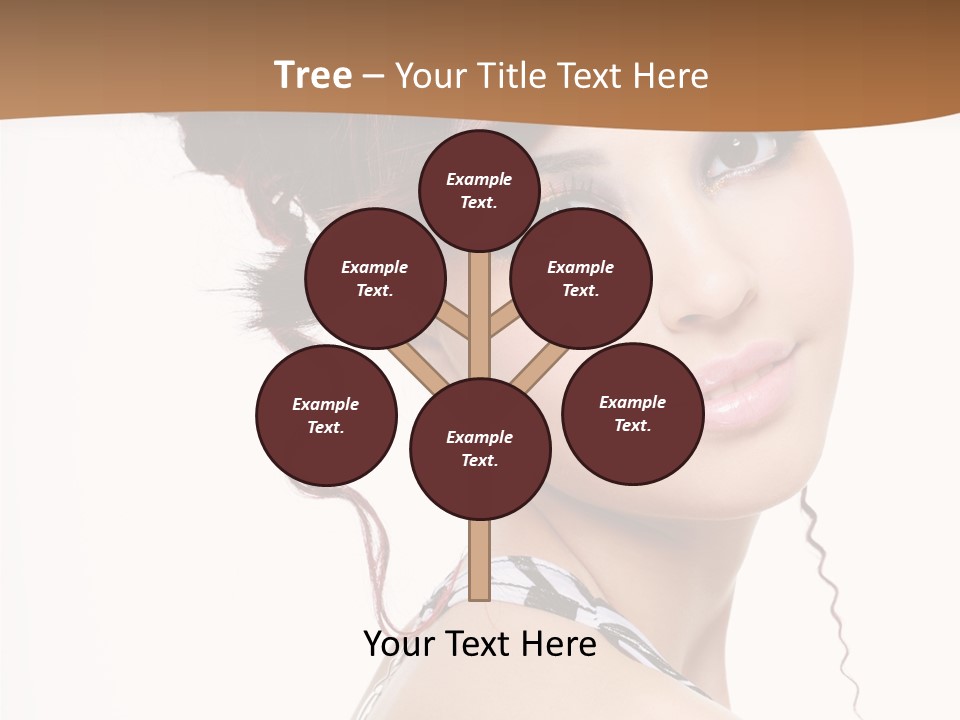 Charm Elegance Ringlets PowerPoint Template