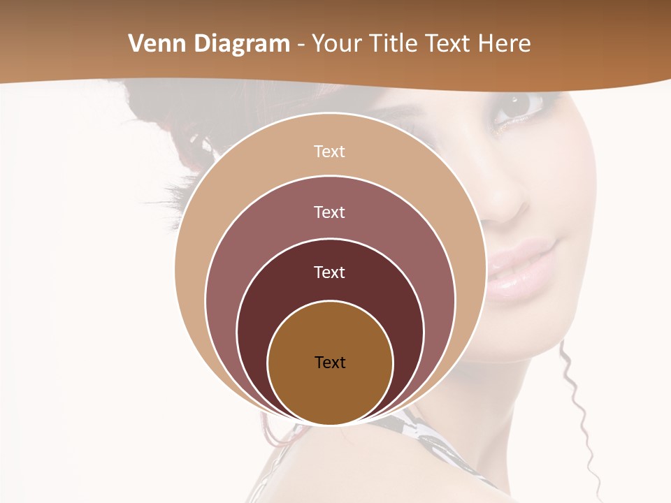 Charm Elegance Ringlets PowerPoint Template