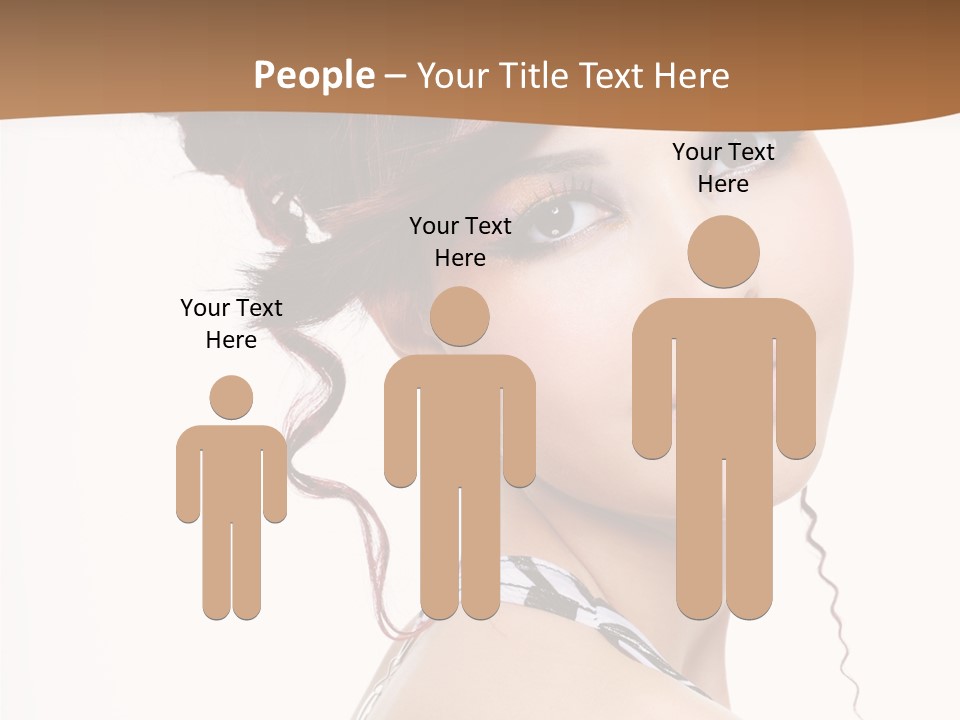 Charm Elegance Ringlets PowerPoint Template