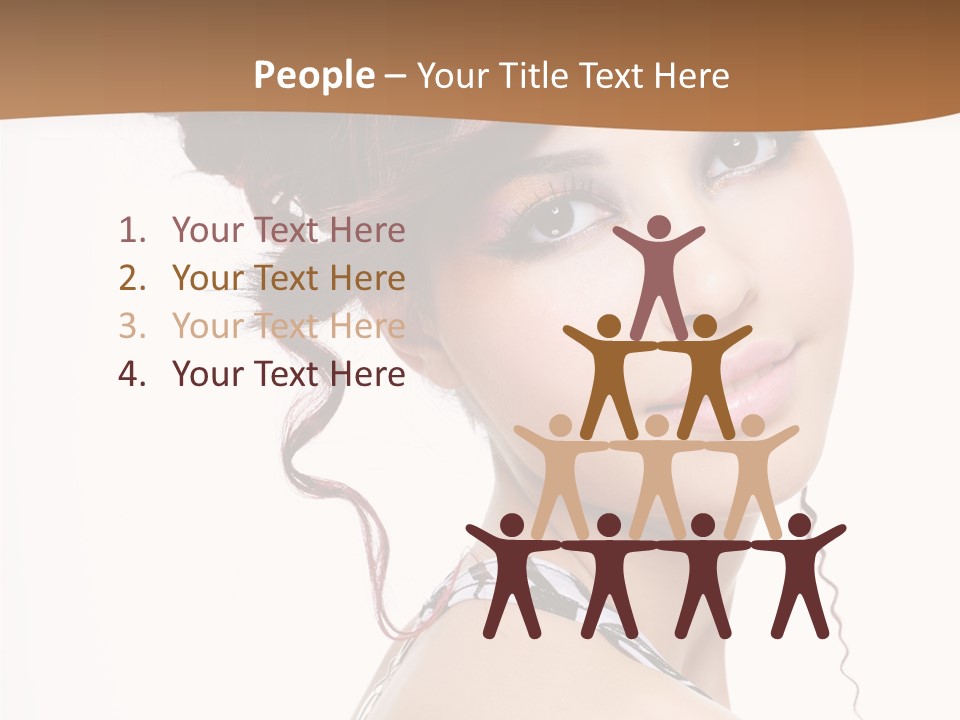Charm Elegance Ringlets PowerPoint Template